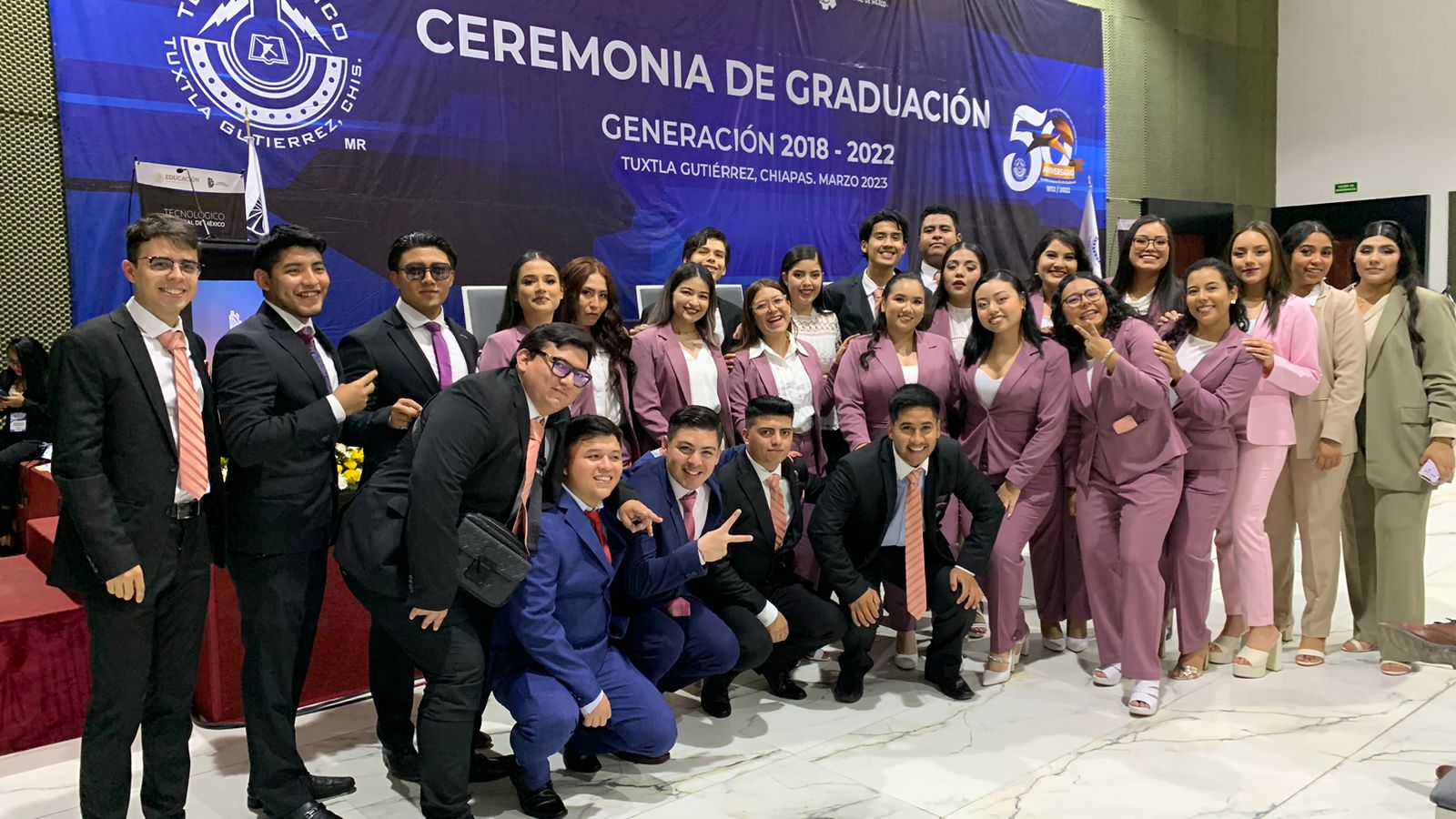 Se gradúan estudiantes del TecNM campus Tuxtla Gutiérrez Instituto